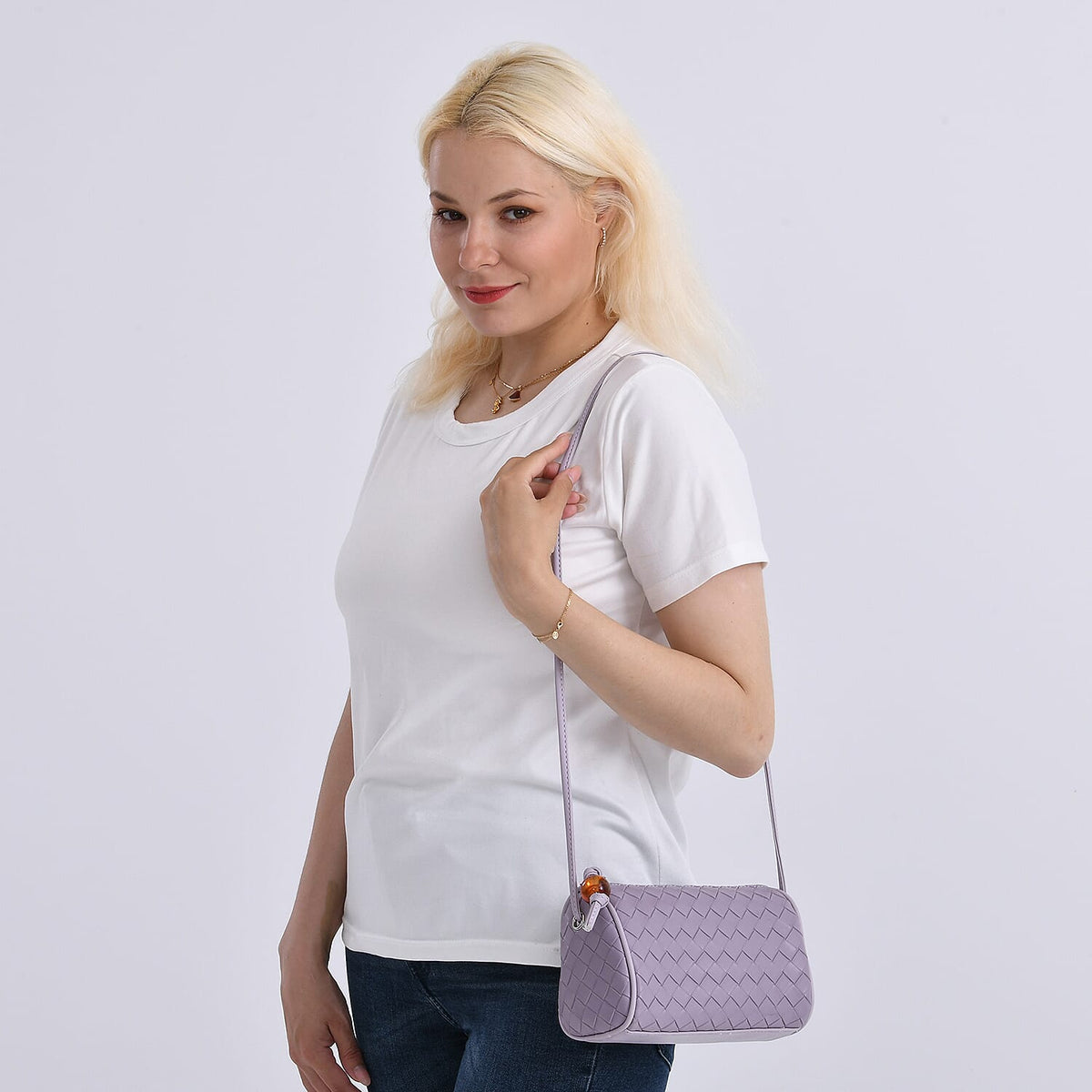 Crossbody Bag (Size - One Size) - Dark Purple &amp; Purple V32638169 3