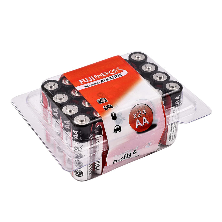 Set of 24 Fuji Energy AA High Energy Alkaline Batteries (Use by May 2026) 7562934 1