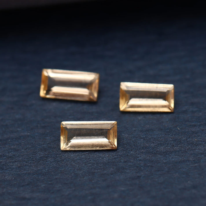 Set of 3- 1.10 Ct. A Grade Loose Gem Imperial Topaz  6x3mm 6191832 2