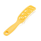 Set of 3 Detangling Hair Brush - Yellow