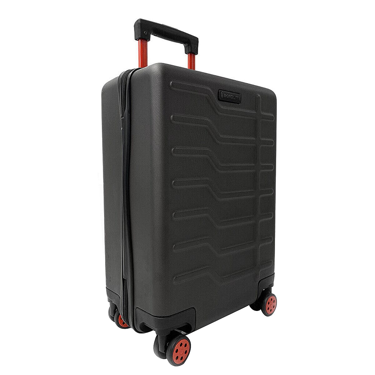 Set of 3 Bordlite Premium Hard Shell Suitcase with 360-Degree Spinning Wheels - Black 7657372 1