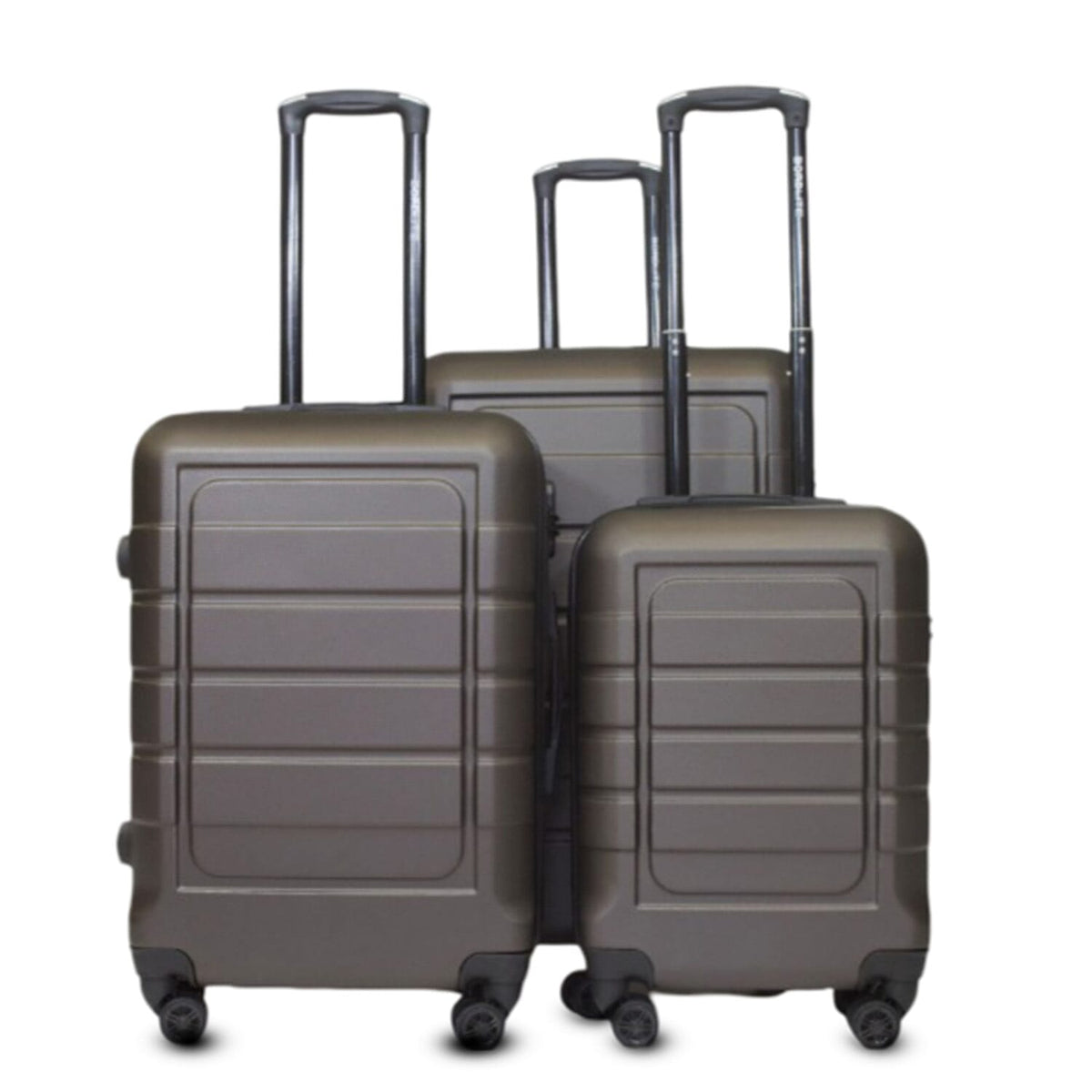 Hard Shell Suitcases with Soft Grip Handles with Free Luggage Scale - Set of 3 7847305 0