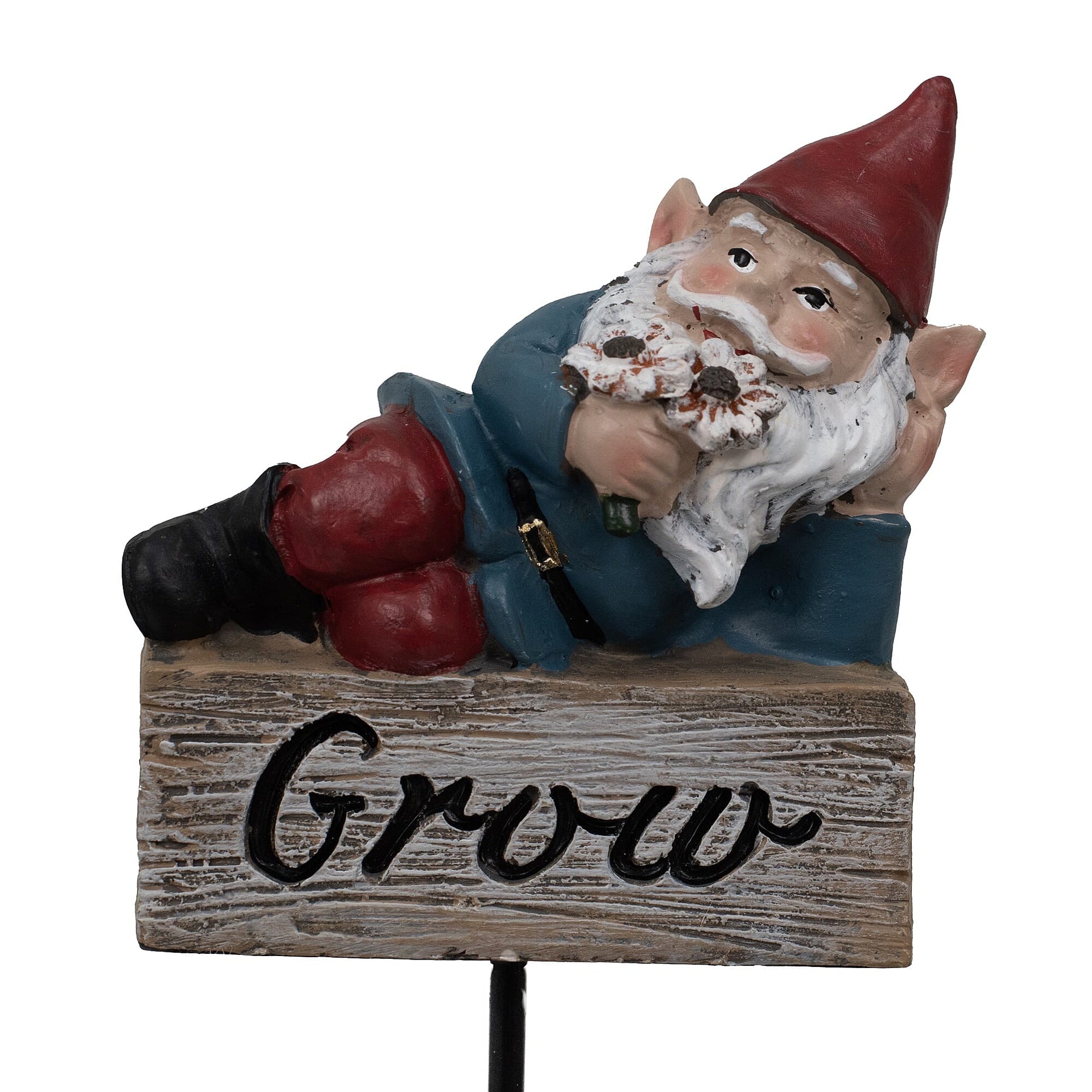 Set of 3 - Garden Gnome Christmas Ornaments (Size 6x3x26 cm) - Multi Colour 7698779 2