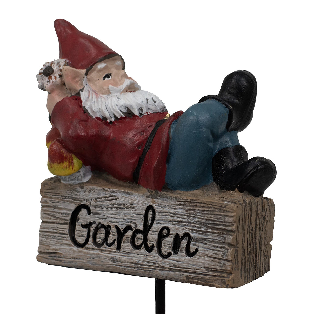 Set of 3 - Garden Gnome Christmas Ornaments (Size 6x3x26 cm) - Multi Colour 7698779 4