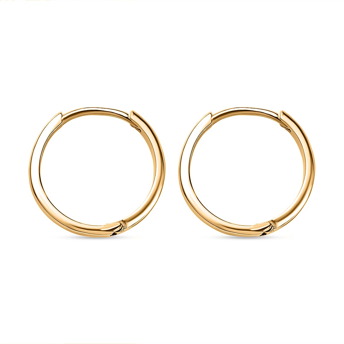 Set of 3 - Moissanite Earrings in 18K Vermeil Yellow Gold Plated Sterling Silver 4179075 5
