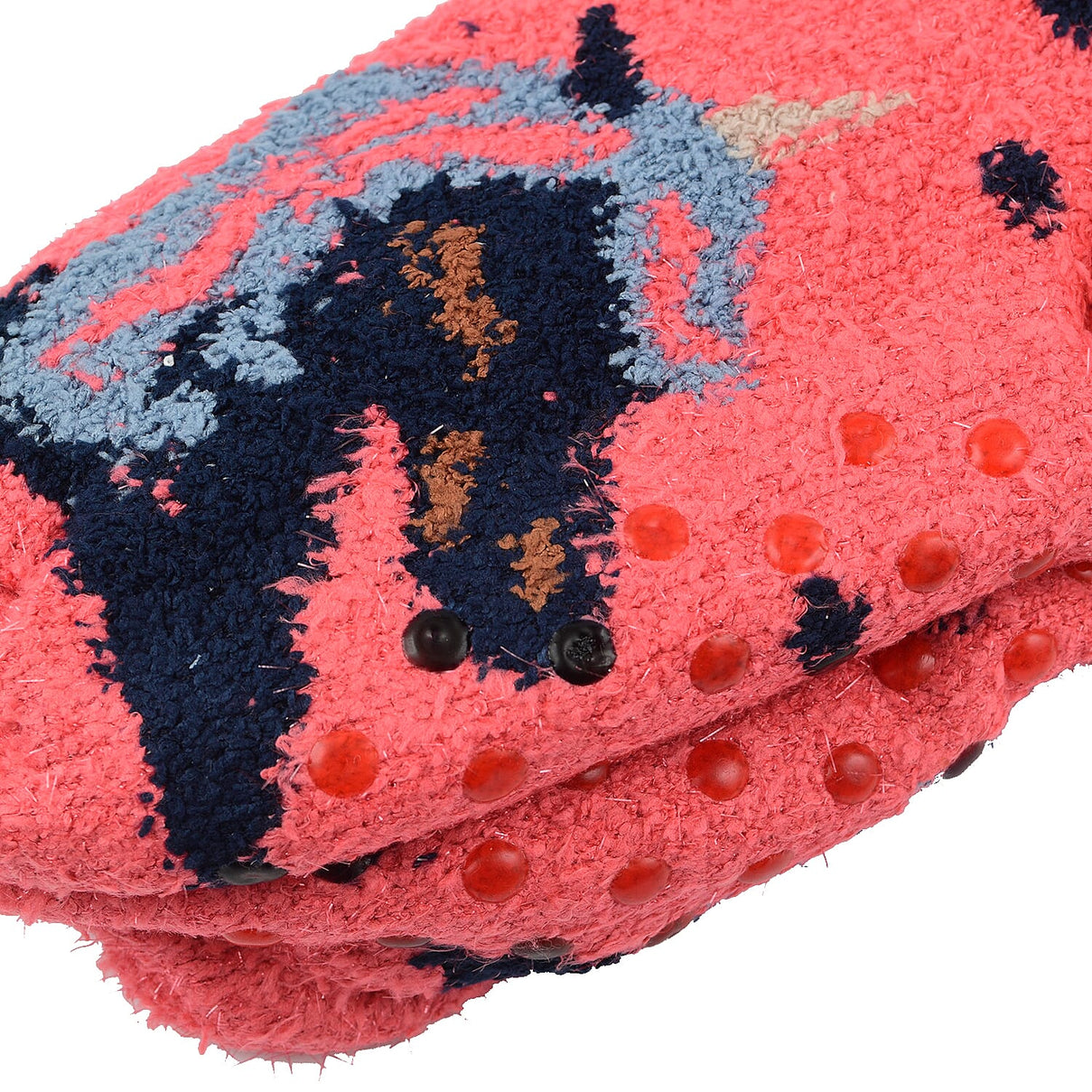 Set of 3 Pairs of Cartoon Themed Pattern Double Layer Socks - Multi 7585842 6