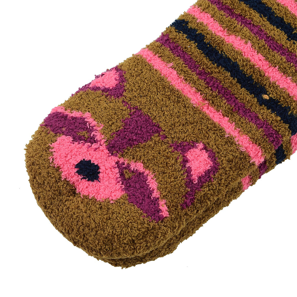 Set of 3 Pairs of Cartoon Themed Pattern Double Layer Socks - Multi 7585842 9