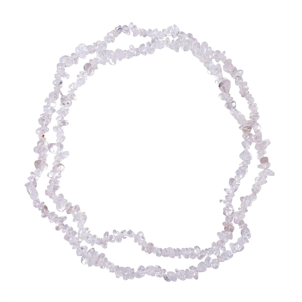 Set of 3 - Ruby Zoisite, Blue Goldstone and White Austrian Crystal Necklace (Size 36)