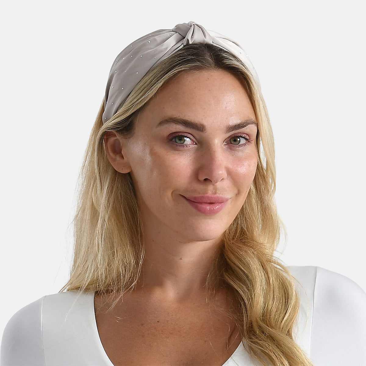 Tamsy Set of 3 Knotted Headbands - Pink, White &amp; Black V32530338 4