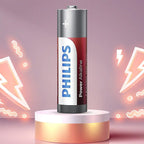 Set of 36 PHILLIPS Batteries- 24x AA and 12x AAA - Power Alkaline with Long Life