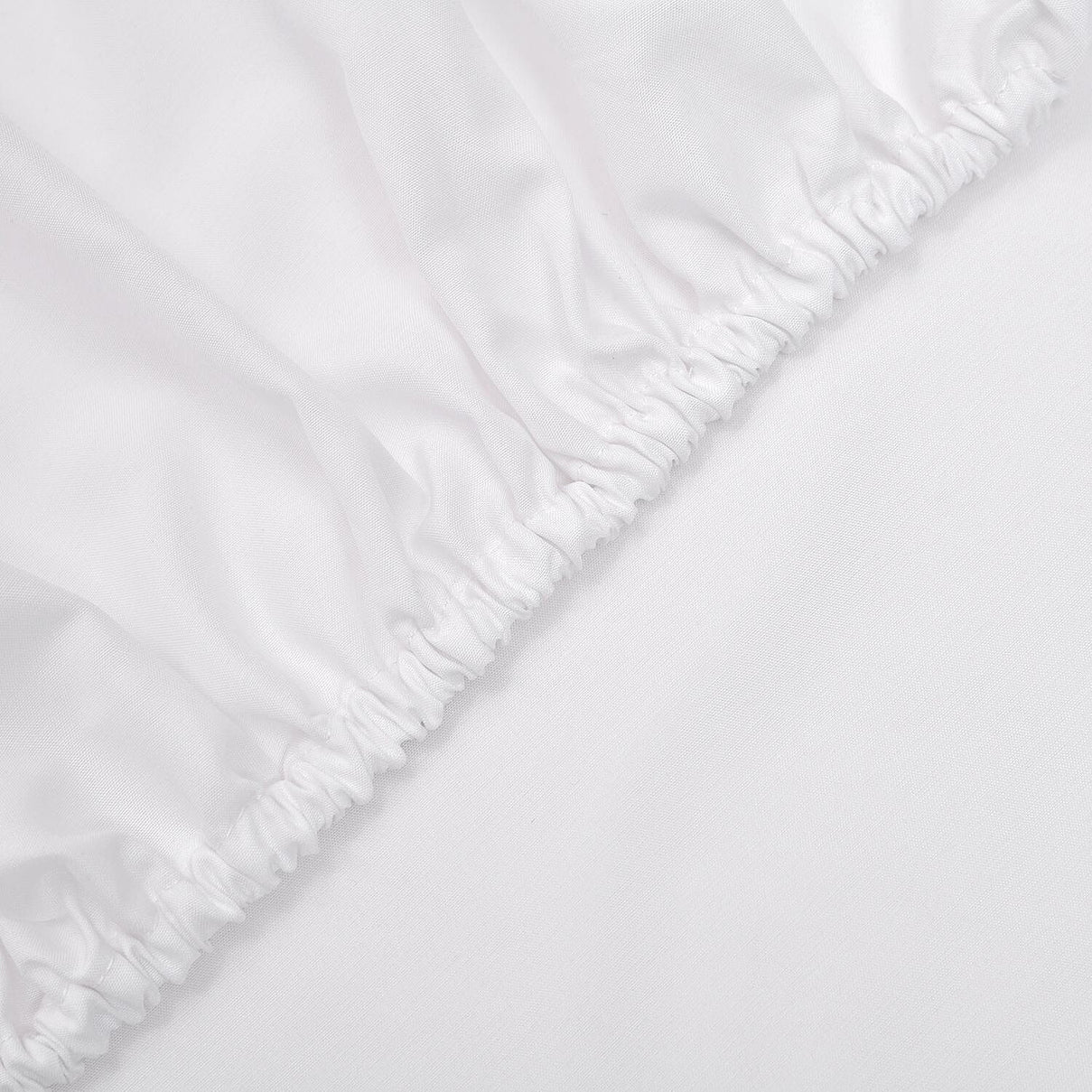 Set of 4 - Bamboo Duvet Cover Double (Size 200x200 Cm), Fitted Sheet (Size 190x140 Cm) and 2 Pillowcase (Size 75x50 Cm) - Silk 7198957 5