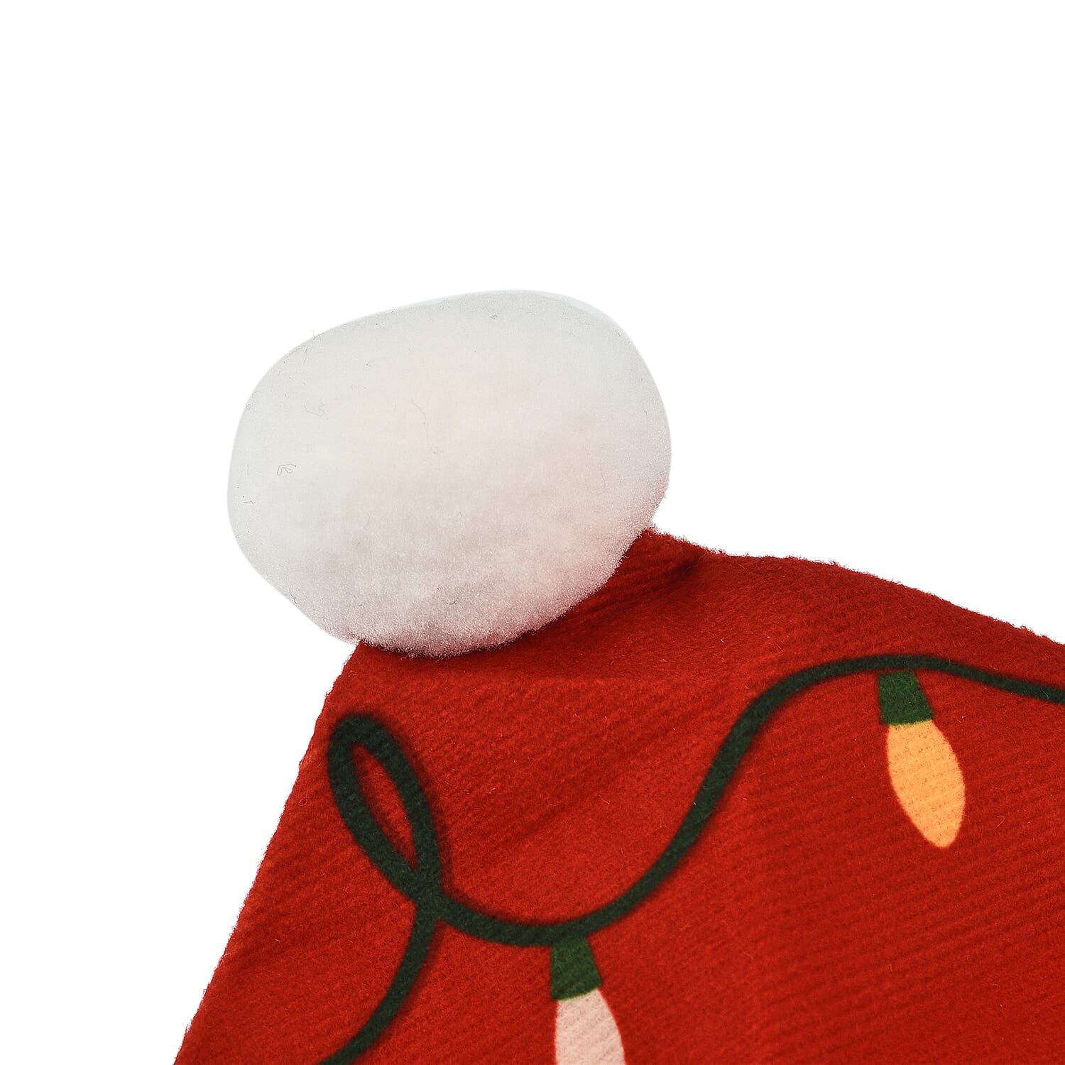 Set of 4 - Christmas Chair Covers with Christmas Tree Pattern 7588068 4