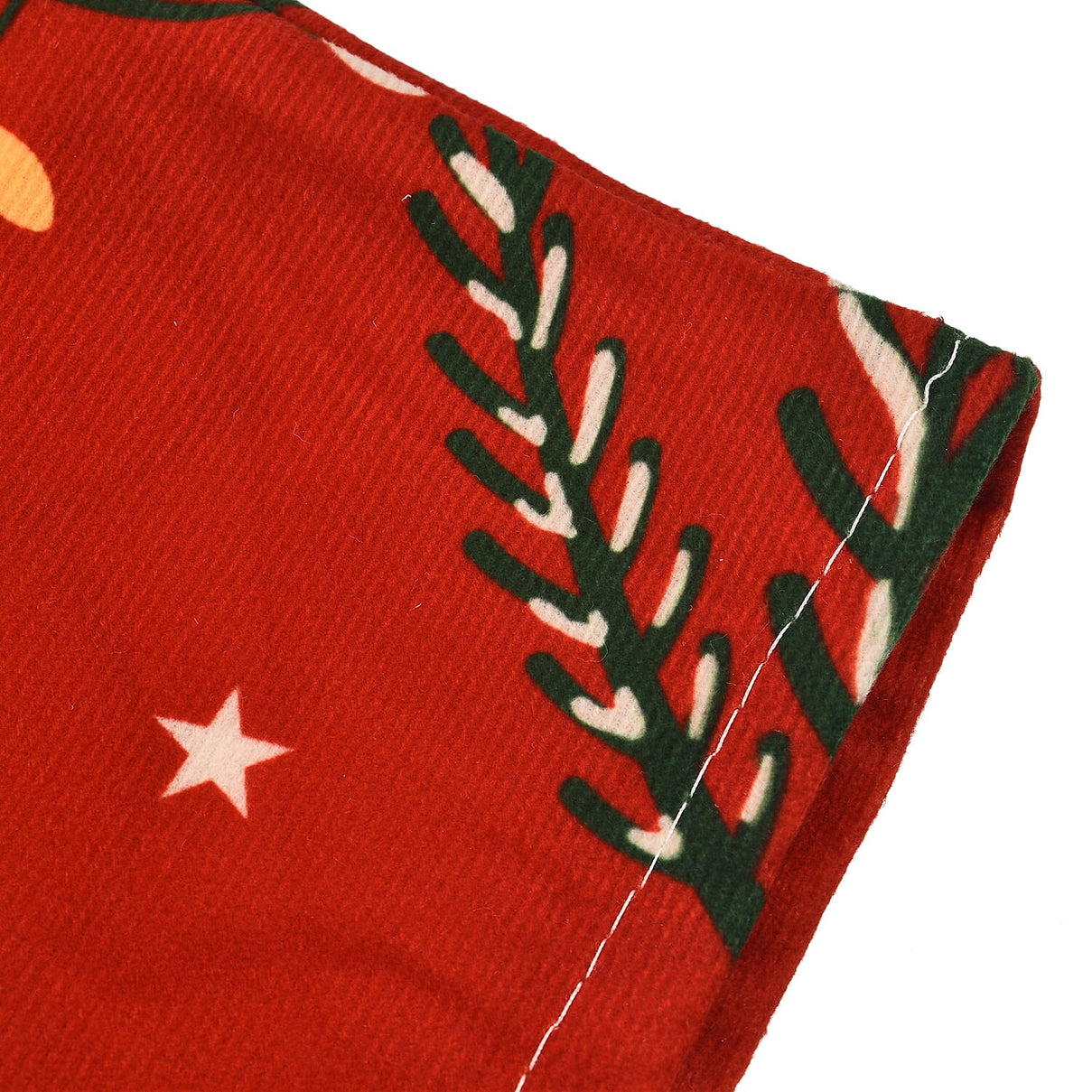 Set of 4 - Christmas Chair Covers with Christmas Tree Pattern 7588068 5