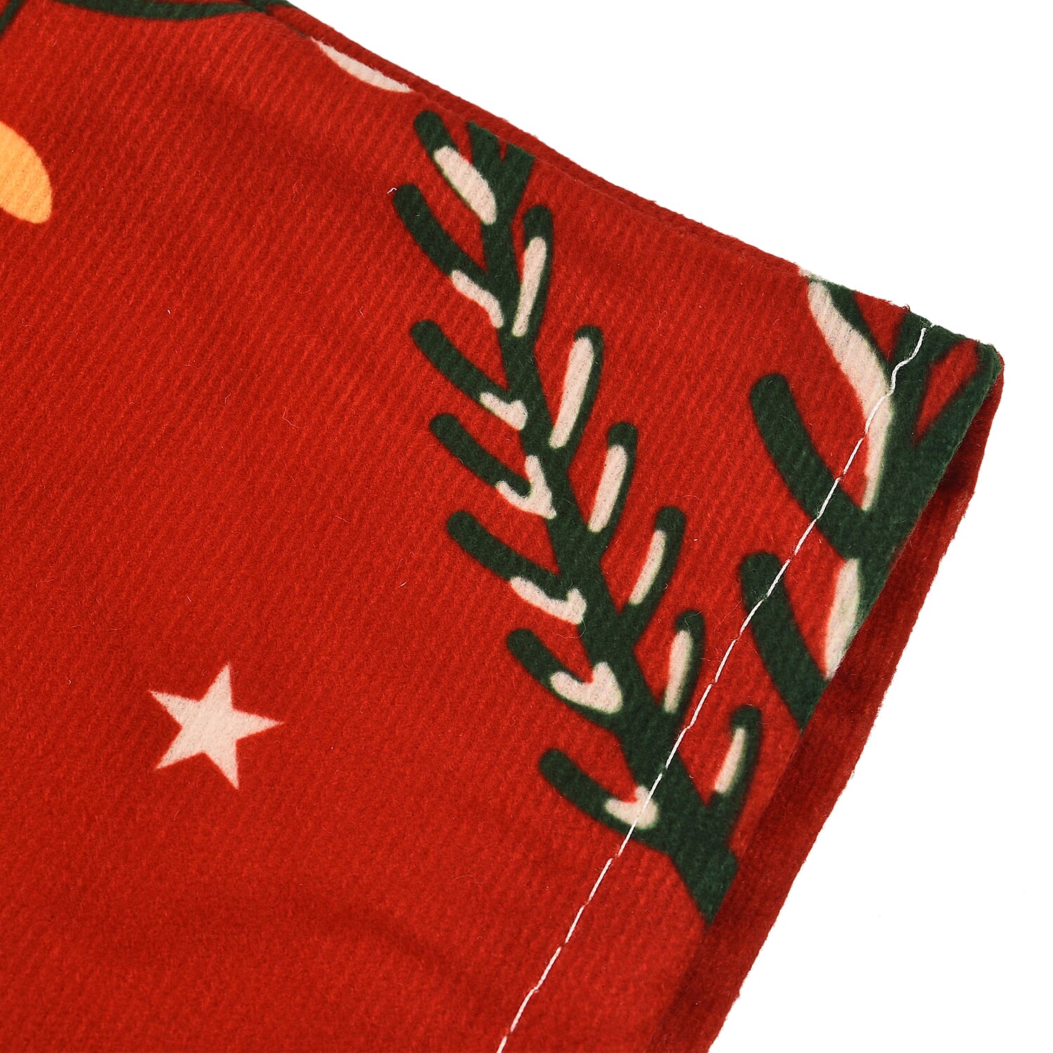 Set of 4 - Christmas Chair Covers with Christmas Tree Pattern 7588068 5
