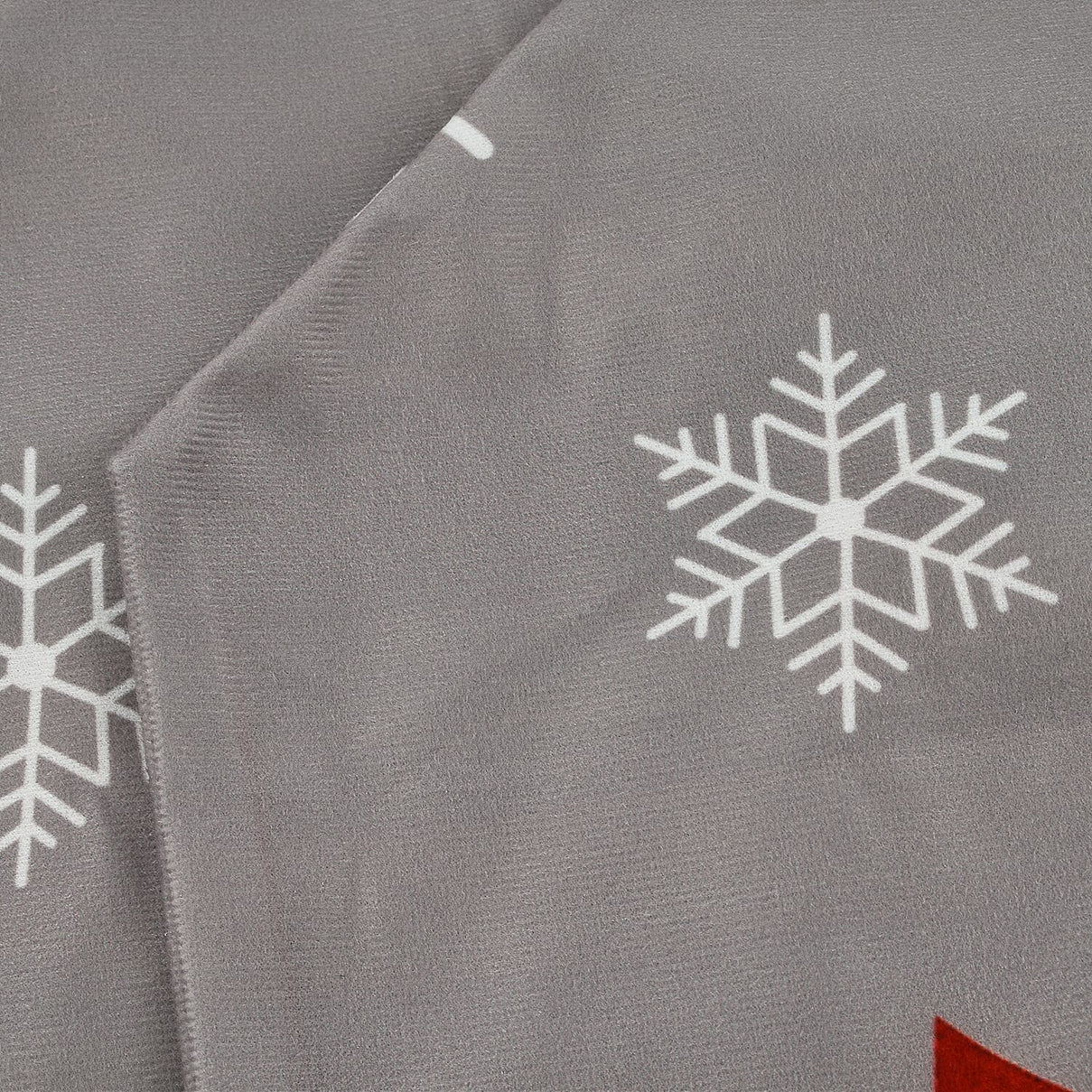 Set of 4 - Christmas Chair Covers with Snowman Pattern 7588045 2