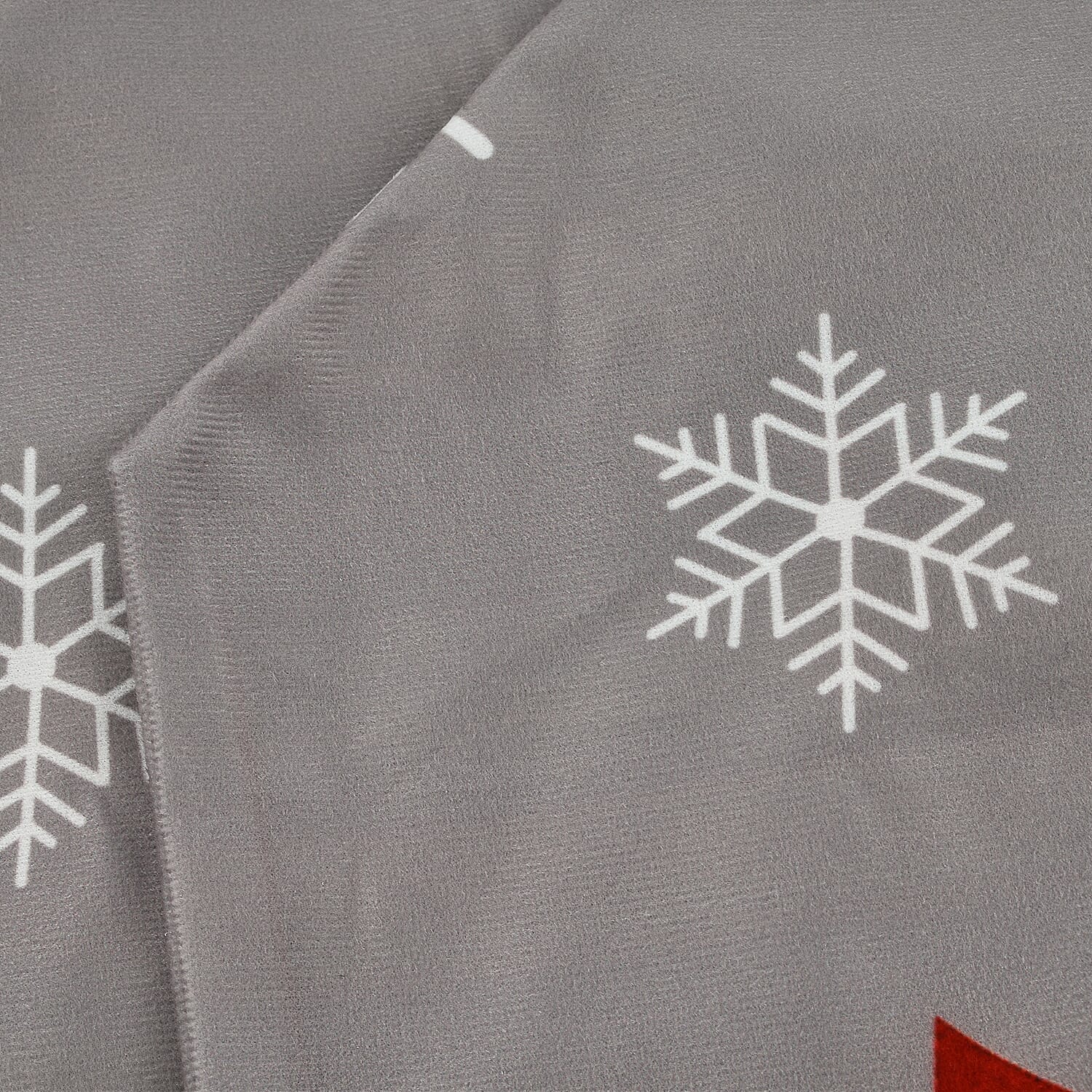 Set of 4 - Christmas Chair Covers with Snowman Pattern 7588045 2