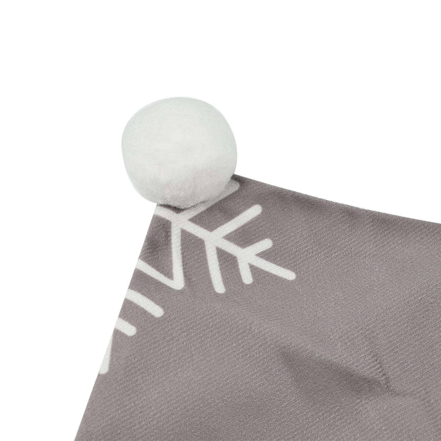 Set of 4 - Christmas Chair Covers with Snowman Pattern 7588045 4