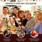 Set of 4 - Moods Red Wine Glasses (450 mlx4)