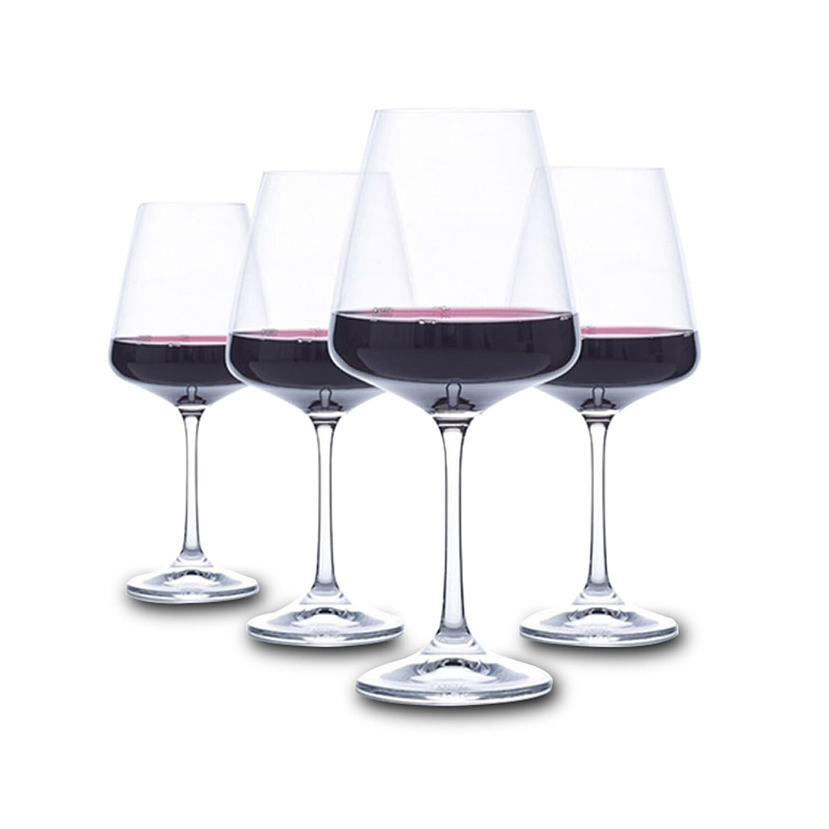 Set of 4 - Moods Red Wine Glasses (450 mlx4) 7614797 6