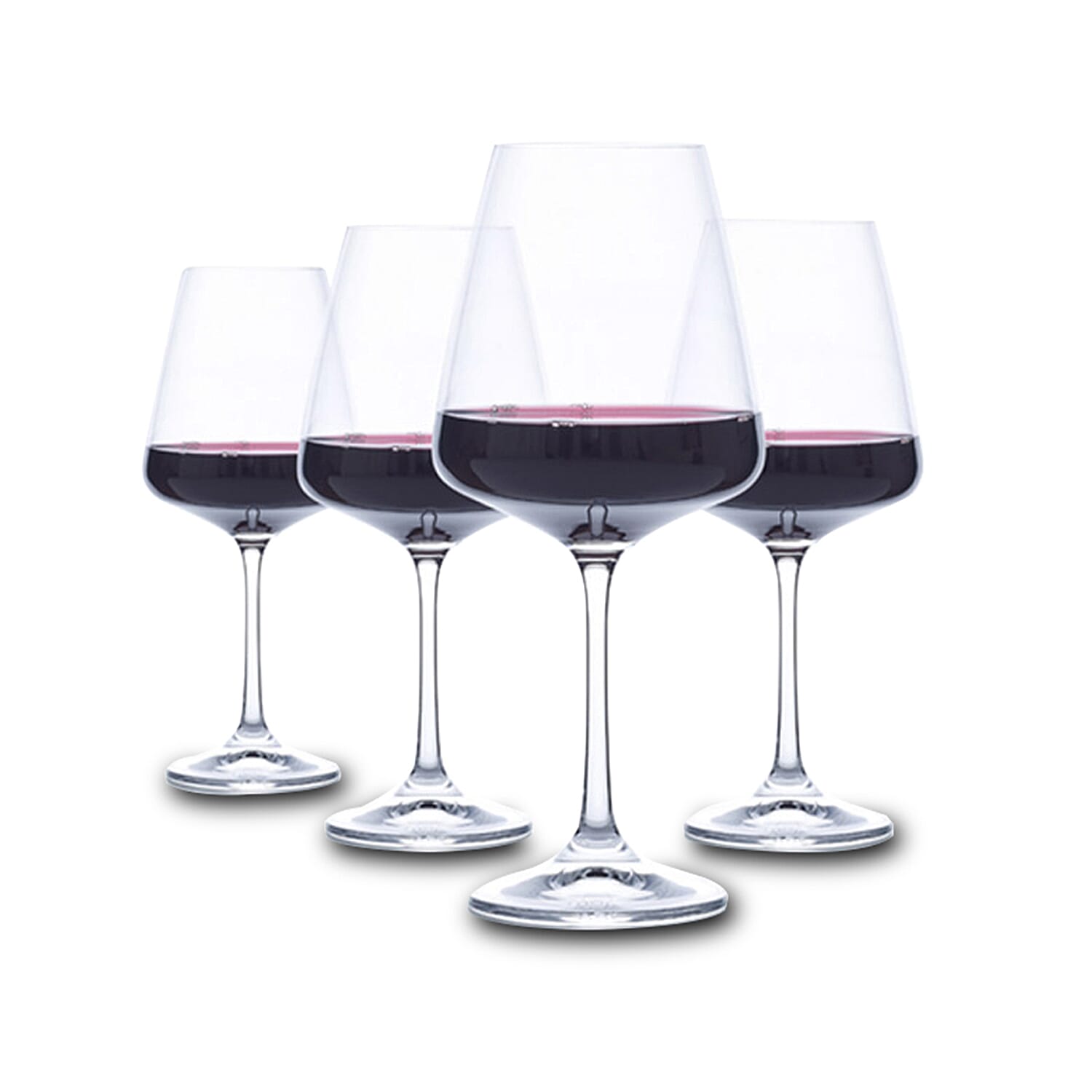Set of 4 - Moods Red Wine Glasses (450 mlx4) 7614797 6