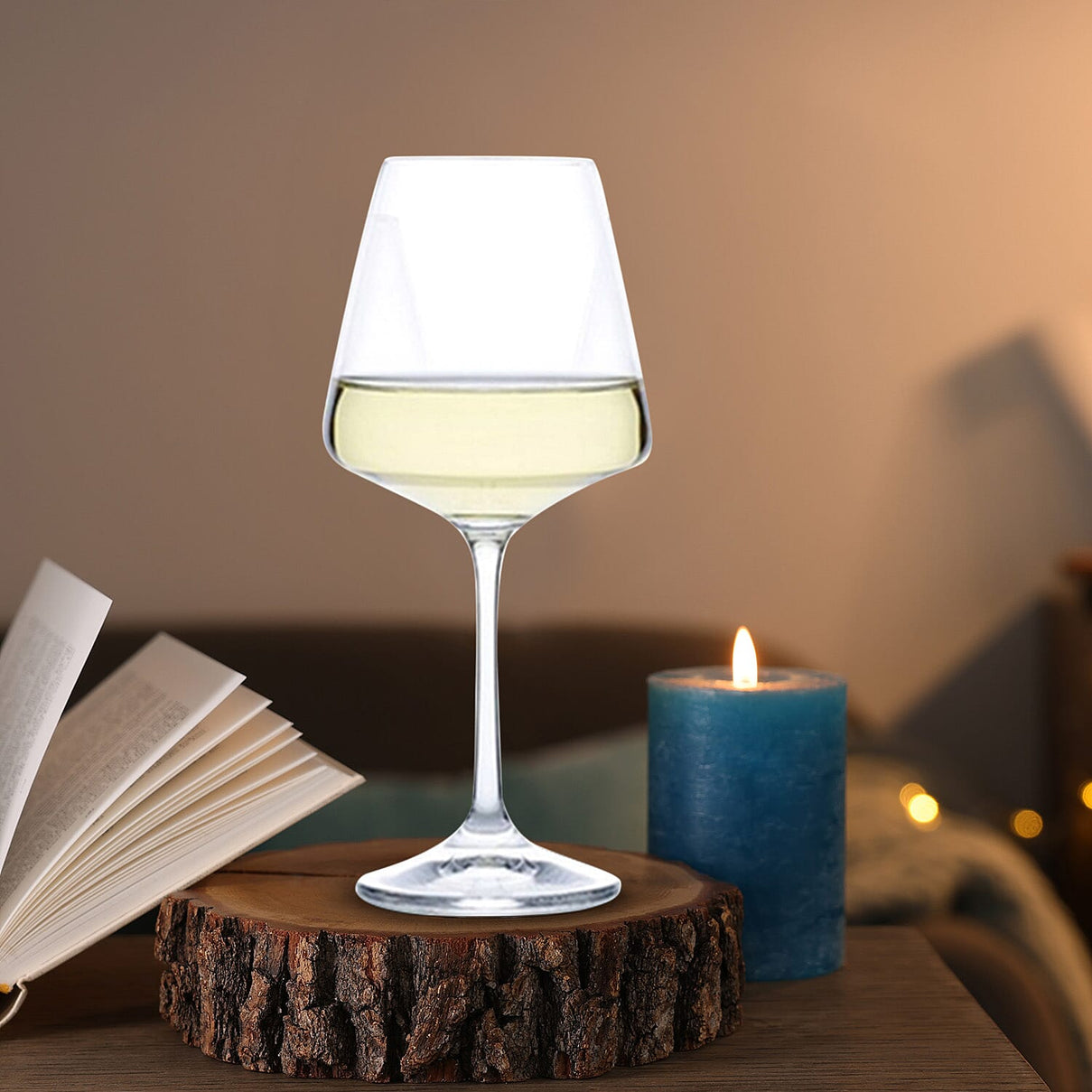 Set of 4 - Moods White Wine Glasses (360 mlx4) 7614799 2