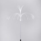Set of 4  Jellyfish Solar Lights (Size 81x40cm) - White