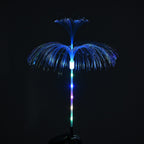 Set of 4  Jellyfish Solar Lights (Size 81x40cm) - White