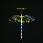 Set of 4  Jellyfish Solar Lights (Size 81x40cm) - White
