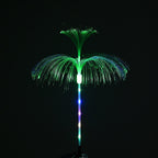 Set of 4  Jellyfish Solar Lights (Size 81x40cm) - White