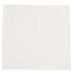 Set of 4 - Spring Cotton Napkin Ring with Table Napkins (Size 40) - Silver