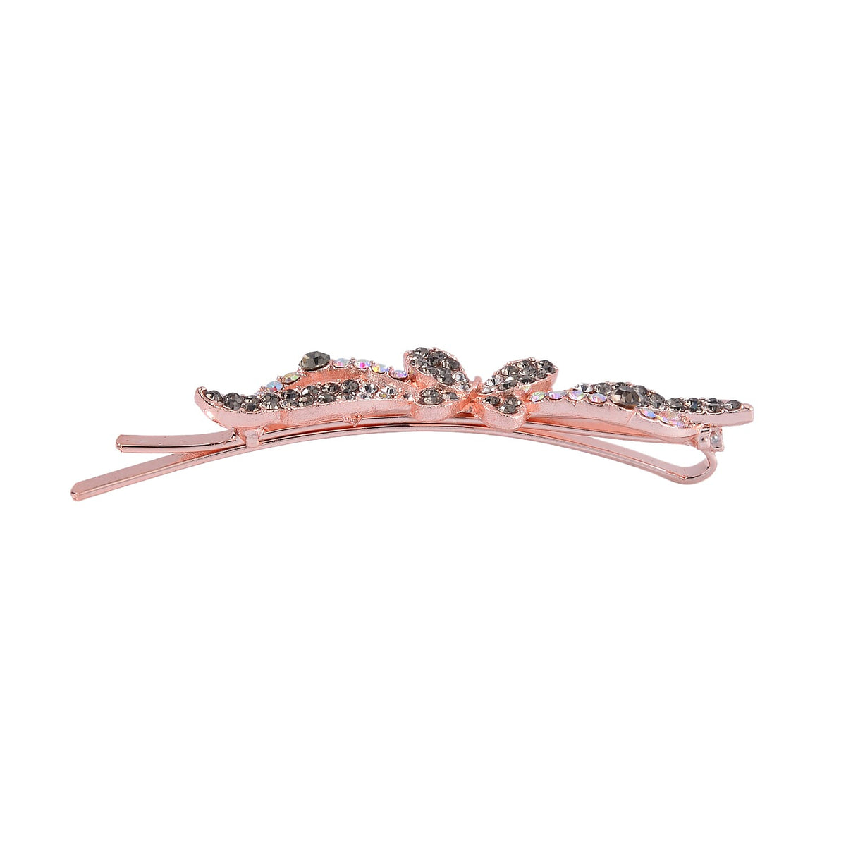 Set of 12 - Multicolour Austrian Crystal Butterfly Hair Clips 4237687 2
