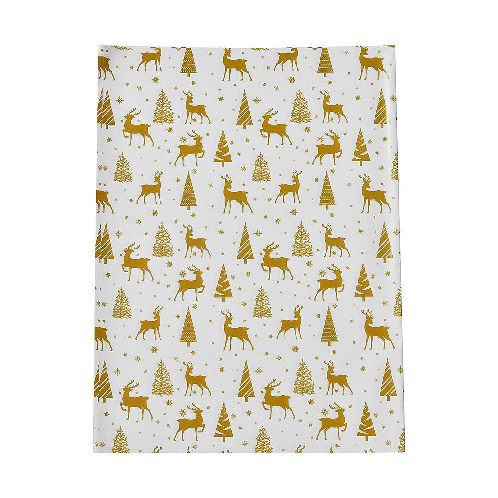 Set of 40 Pieces (10 Pieces x 4 Styles) Wrapping Papers (Size - 74x51 cm) - Multi