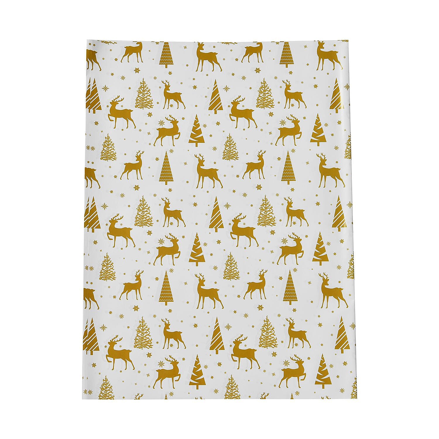 Set of 40 Pieces (10 Pieces x 4 Styles) Wrapping Papers (Size - 74x51 cm) - Multi 7505737 4
