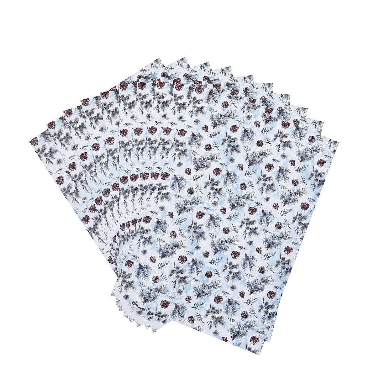 Set of 40 - Printed Gift Wrapping Papers - Blue and Multi 6715887 3