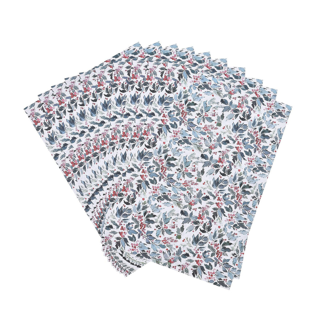 Set of 40 - Printed Gift Wrapping Papers - Blue and Multi 6715887 4
