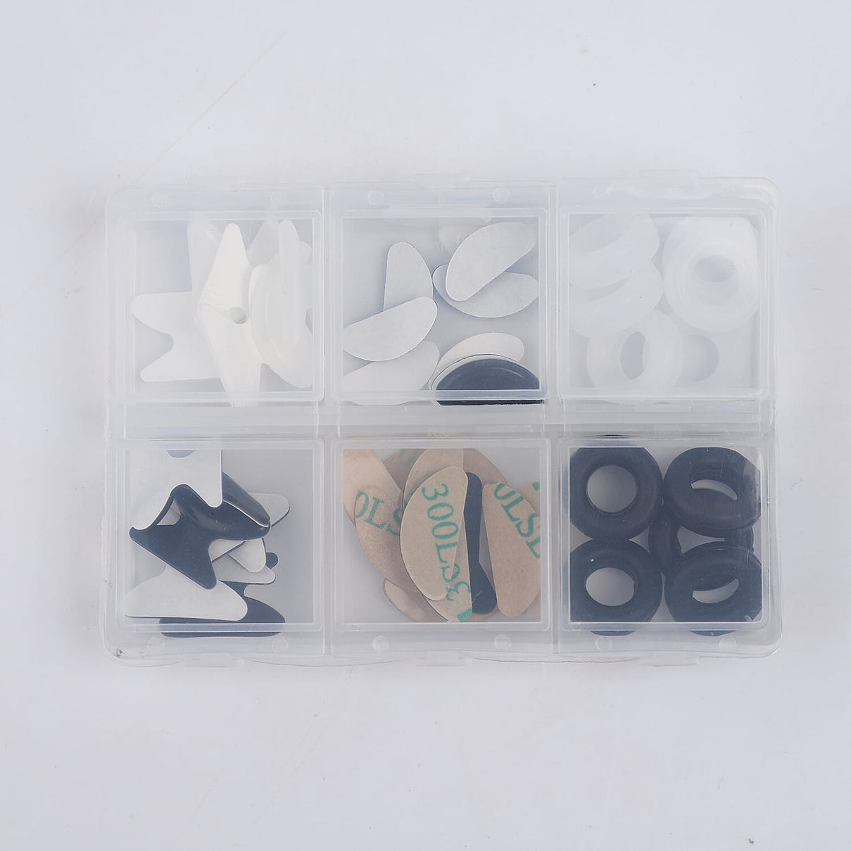 Set of 48 - Eyeglasses Repair Kit - Black and White 6291324 6