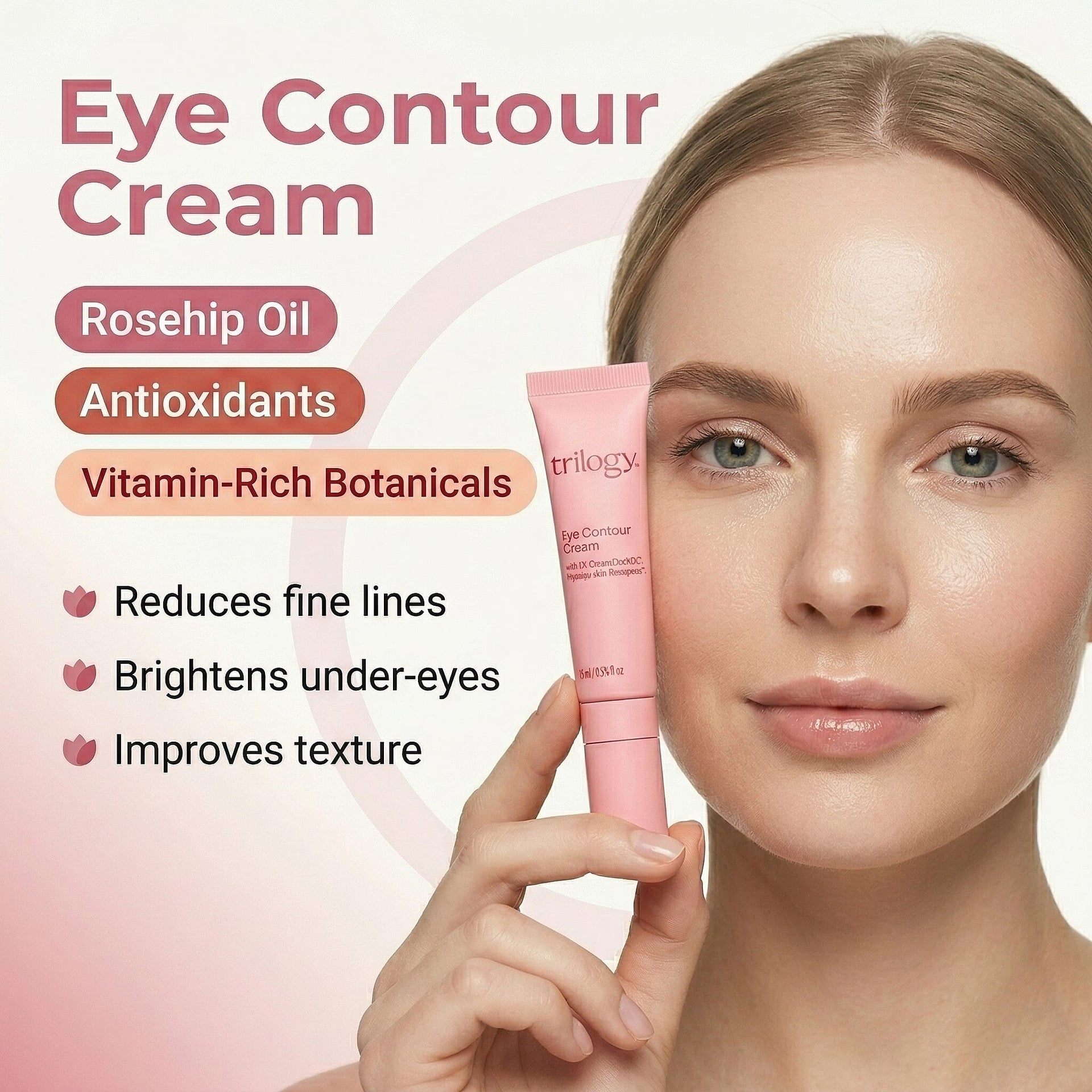 Set of 4- Anti-Ageing Beauty Bundle (Incl. Doctors Formula: Sensitive Redness Reducer, Collagen Booster Drink, Green Caviar Face Cream &amp; Trilogy Eye Contour Cream) 221311639 4