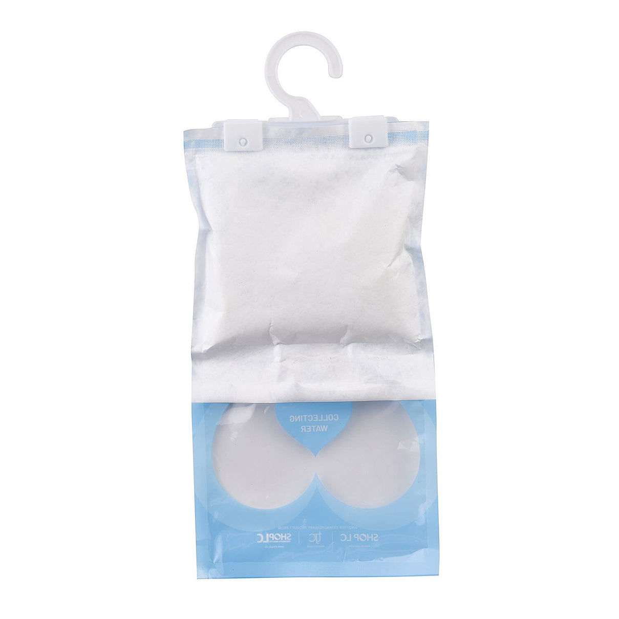 Set of 5 - HOMESMART Hanging Dehumidifier Bag (220gx5) - White &amp; Blue V32515521 3