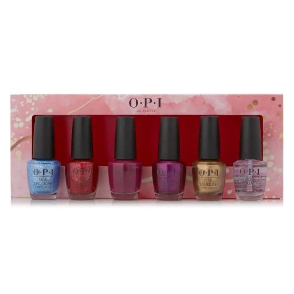OPI Set of 6 Berry Glam Nail Polish Set