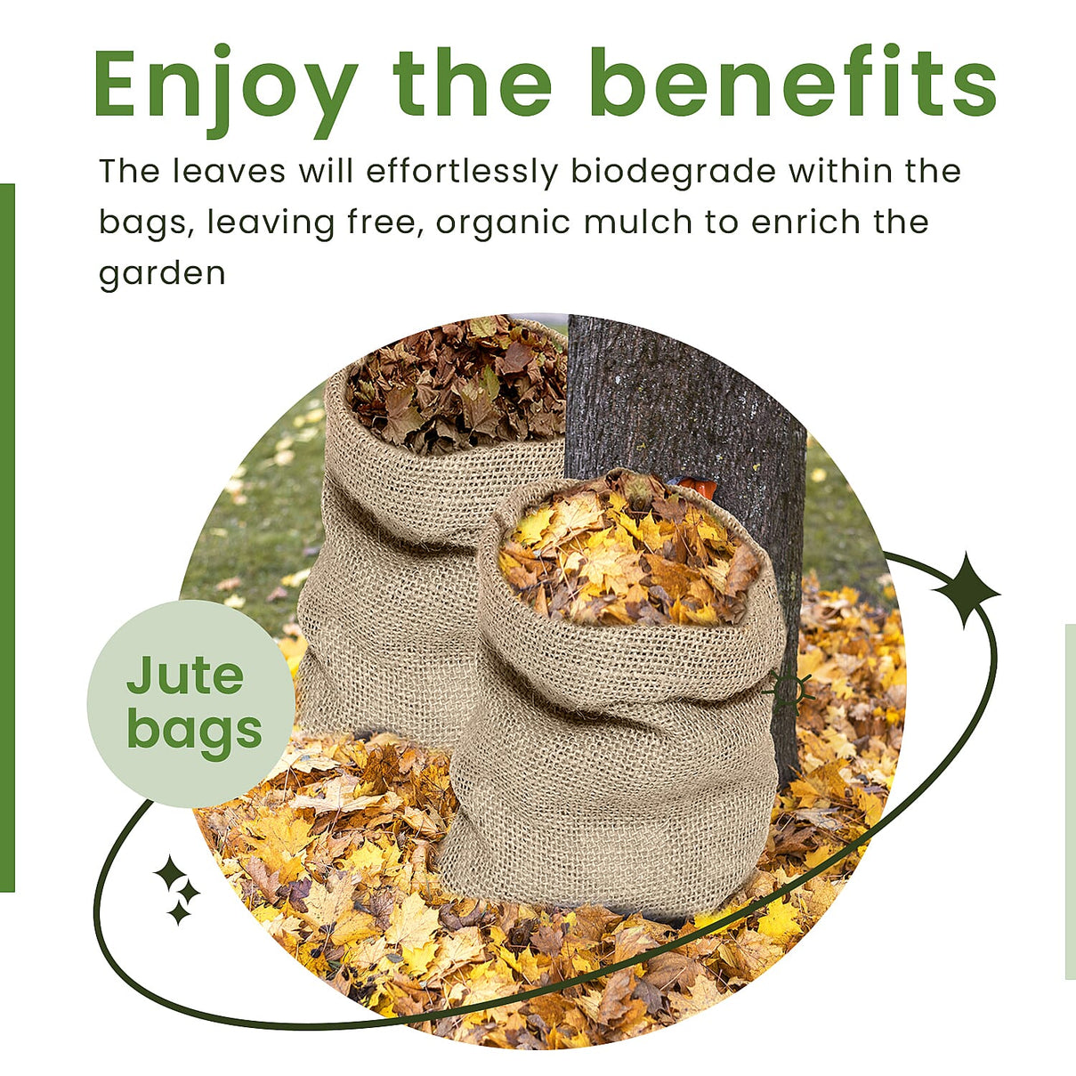 Set of 6 - Biodegradable Garden Bags (Size 95x45 cm) 7320442 3