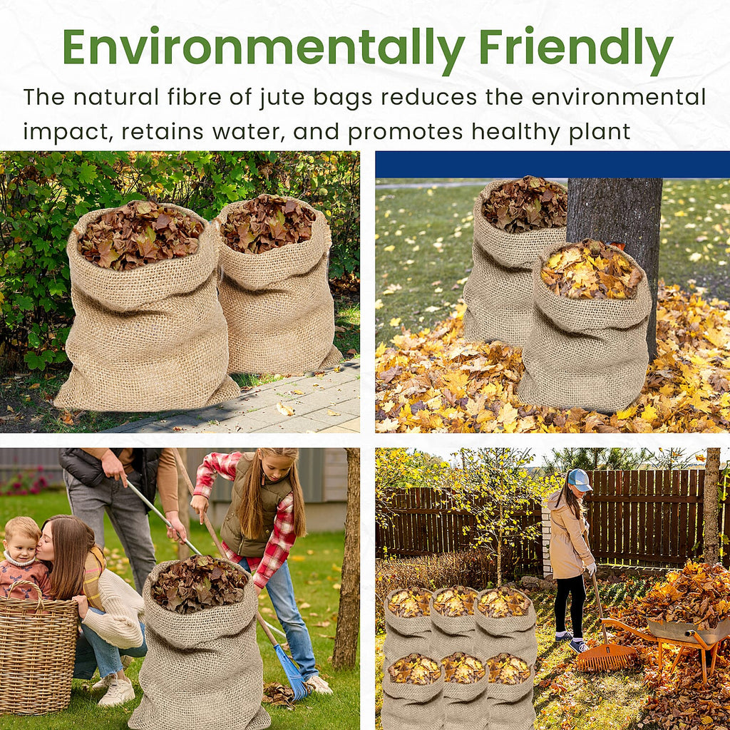 Set of 6 - Biodegradable Garden Bags (Size 95x45 cm)