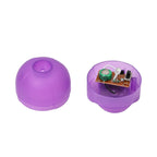 Set of 6  Tulip Flower Solar Garden LED Light - Pink, Yellow & Purple