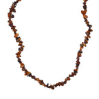 Set of 9 Pcs - Tigers Eye, Sodalite & Fluorite Necklace (Size - 20), Bracelet (Size - 7.5) Stretchable & Hook Earrings in White Tone 1090.00 Ct.