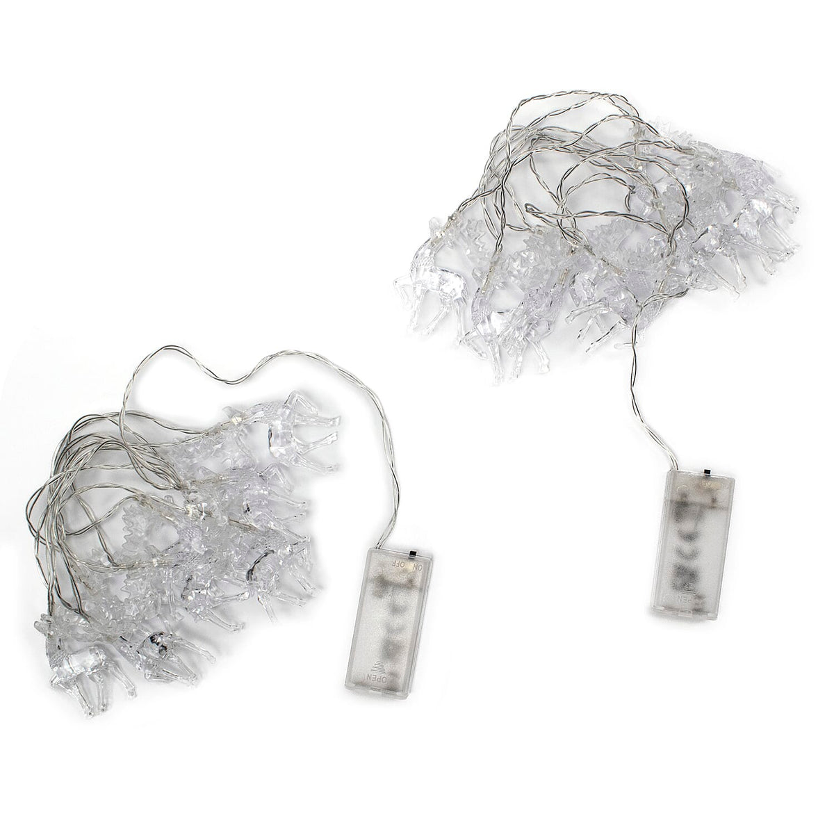 Set of 2 Reindeer String Lights 8727721 1