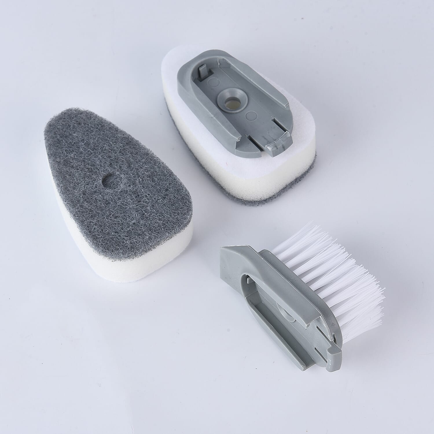 Set of 5 Cleaning Brush with Stick Handle - Grey 6253914 8
