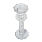 Set of 2 - Crystal Candle Holder (Size 17x6.5 cm)