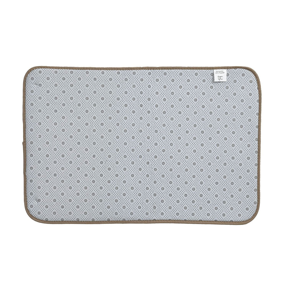 Set of 2 Extra Strong Anti-Slip Bathmat and Toilet Rug - Taupe 7163923 5