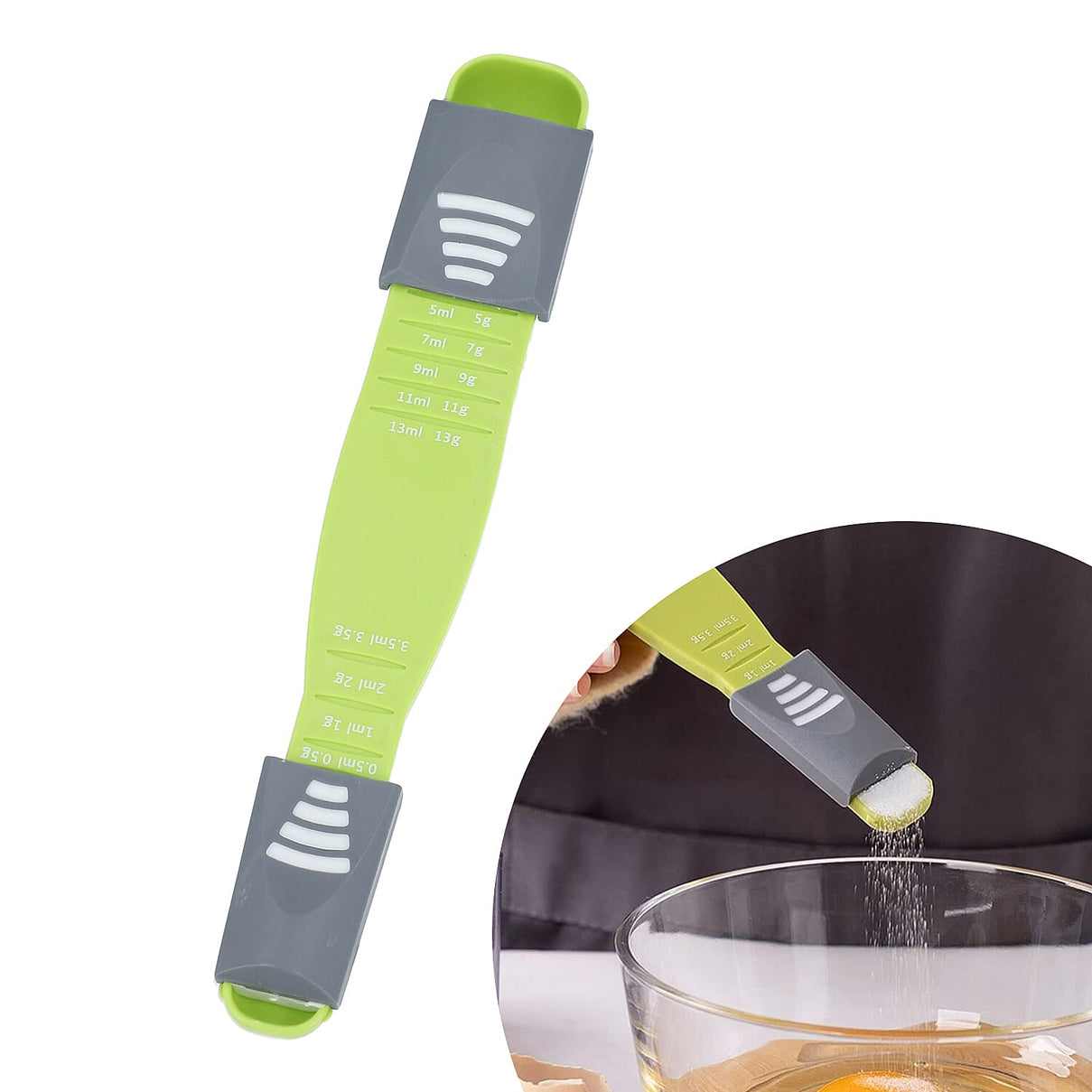 Set of 3 Kitchen Art Adjustable Measuring Teaspoons 7382845 0