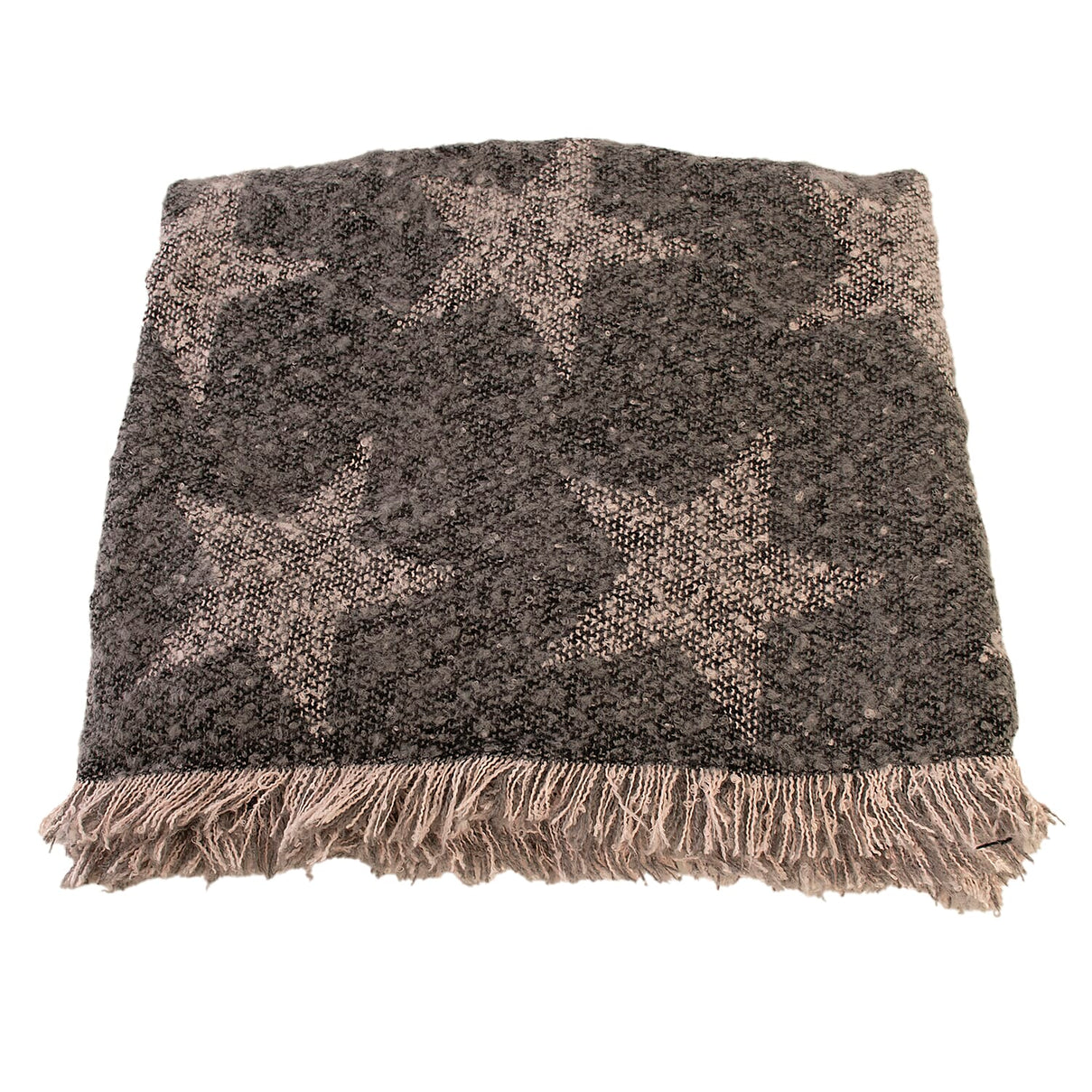 Set of Winter Scarf (Grey) and Gloves (Marroon) 7970226 3