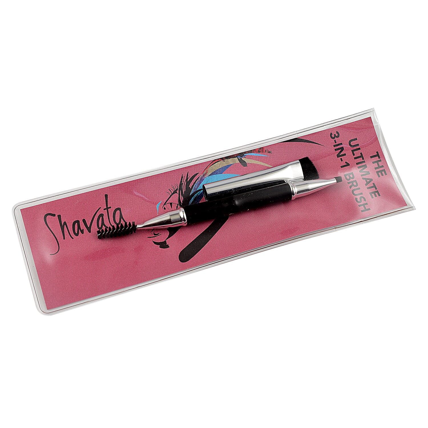 Shavata 3 in 1 Make Up Brush For Brows and Lashes 7672931 7